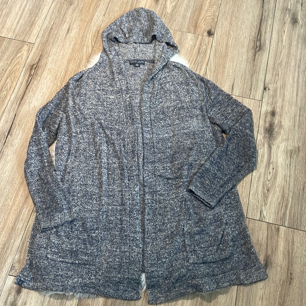 Barefoot Dreams Cozychic Lite Resort Hooded Open Cardigan 2X